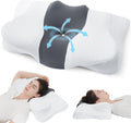 OrcalicRoomFurniture Cervical Neck Pillow for, Ergonomic Memory Foam Pillow for Sleeping, Orthopedic Bed Pillow Neck Support Pillow, Conto…
