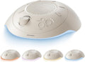 Homedics Sleep Better Portable Sound Machine, Night Light,12 Soothing Sounds Including White Noise, Rain, and Thunderstorm…