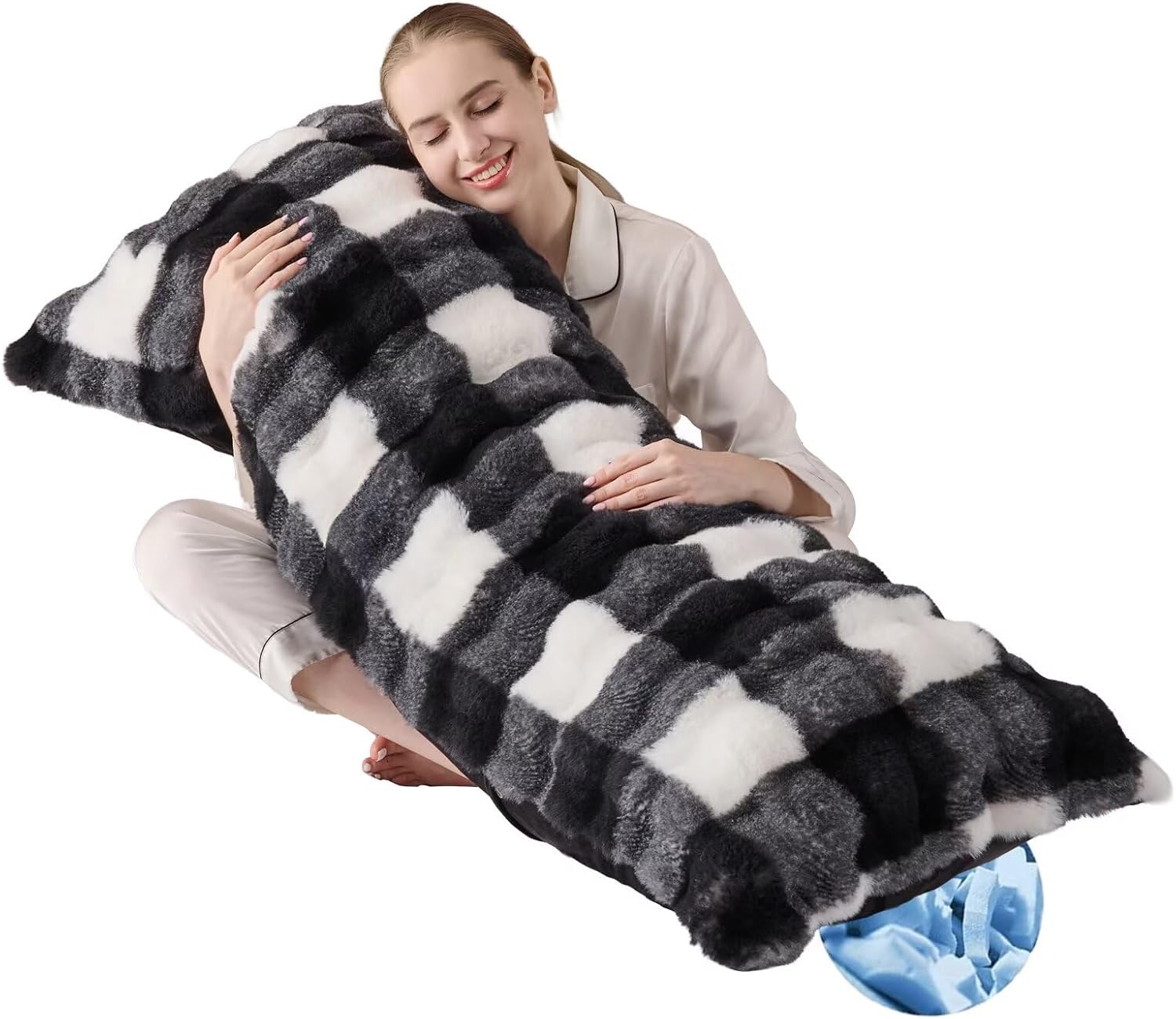 MeadowSkyHome Full Body Pillow 20x54 Inch, Memory Foam Pregnancy Pillow for Side Sleepers, Orthopedic Back Support Maternity Pillow for Women…