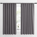 NICETOWN Blackout Curtain Panels for Window - Thermal Insulated Rod Pocket Blackout Drapes/Draperies for Dining Room (2 Panels, W62 x L63…