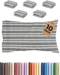 Standard Pillow Cases Set of 10 - Ultra Soft Hotel Quality Pillowcase Covers - Comfy & Wrinkle Free - Shrink & Fade Resistant - Machine…