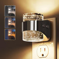 L LOHAS LED 3CCT Night Lights Plug into Wall, 3000K/4000k/5000K Adjustable Color Temperature Night Light, Bubble Nightlight with Dusk to…
