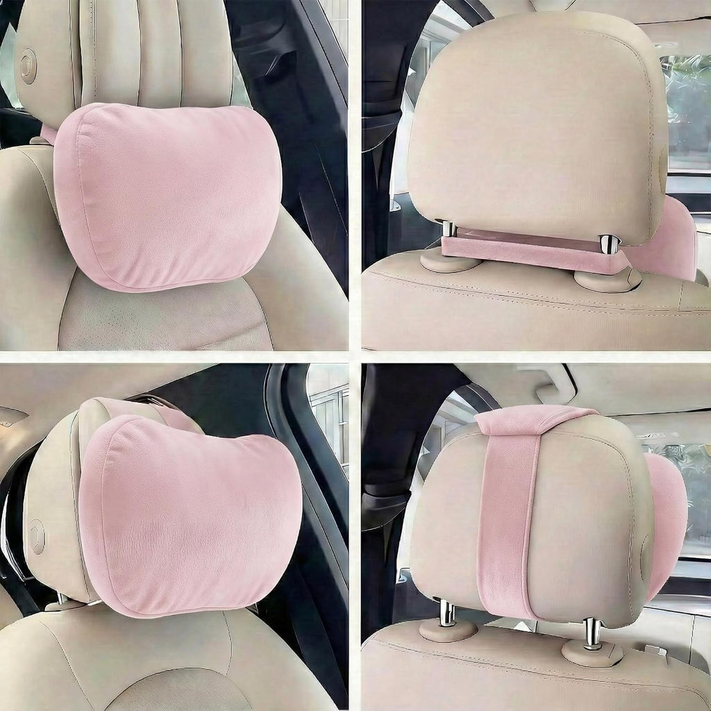 WELBRIT 2PCS Car Pillow for Car Neck Pillow for Driving Seat Neck Support Soft Cushion Back Support Head-Rests for Vehicle Sleeping…