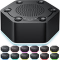 WowSleep High Fidelity White Noise Sound Machines with 30 Unique Non-Looping Soothing Sounds 12 Colors Night Light 4 Timers 10-Level Bright…