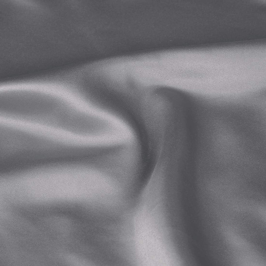 PiccoCasa 2 Pack Satin Pillowcase for Hair and Skin, Euro Sham Pillow Covers Soft Silky Oxford Pillow Cases with Envelope Closure Queen(20"…
