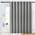 NICETOWN Closet Curtains Sound Blocking, Bedroom Privacy Room Divider Curtain Screen Partitions, Thermal Insulated Blackout Patio Sliding…