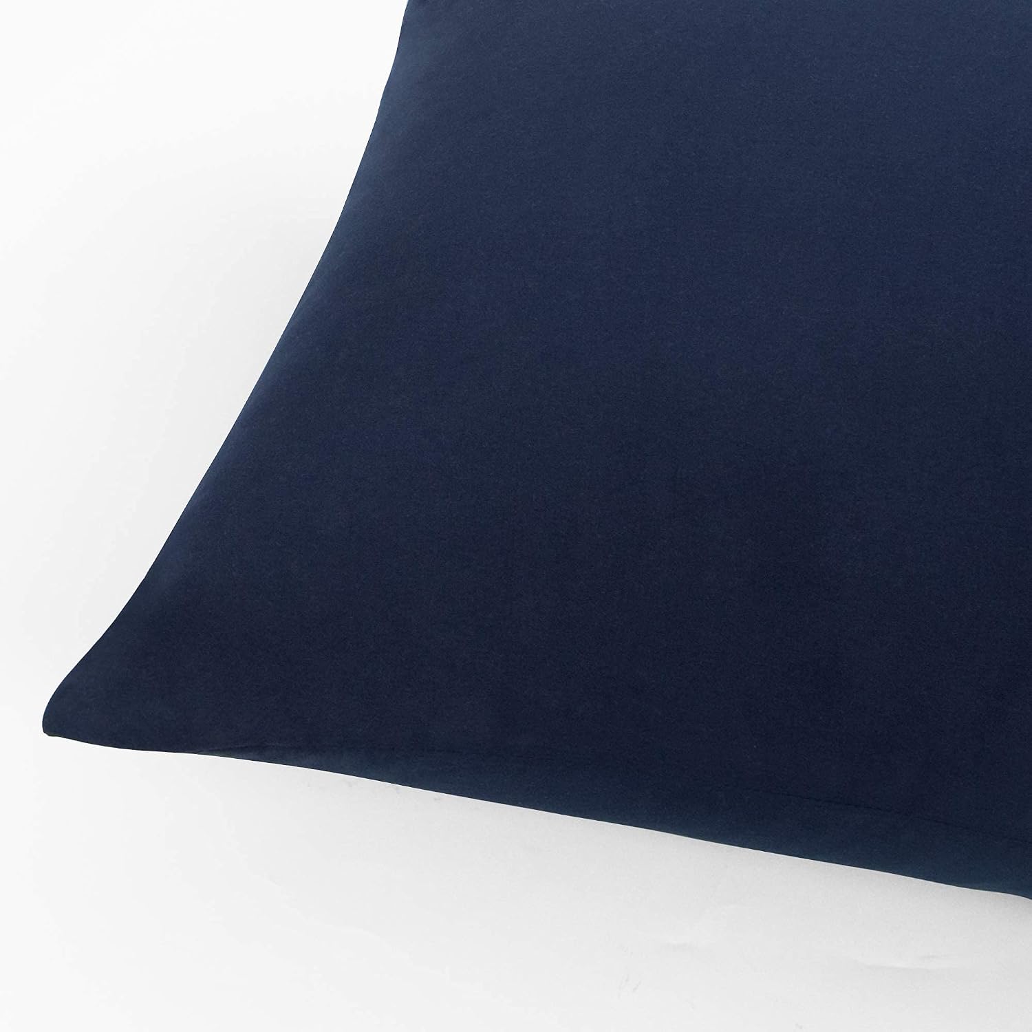 FLXXIE Pillow Cases Queen, Soft Microfiber Pillow Covers with Envelope Closure, Wrinkle Resistant Pillowcases, 2 Piece Set, 20x30, Navy