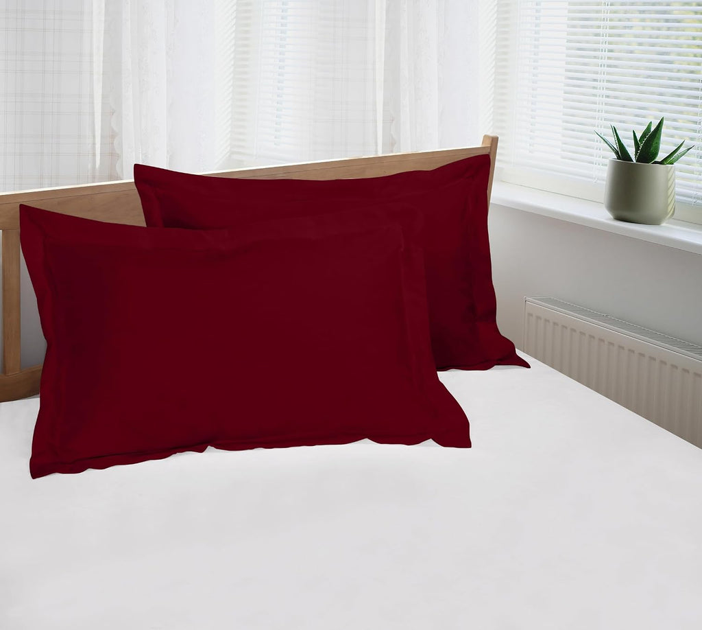 Royalelinens Royale Linens Pillow Shams 2 Pack Euro Size 26x26 Inch - Brushed 1800 Microfiber - Bed Pillow Shams, Wrinkle Resistant Super S…