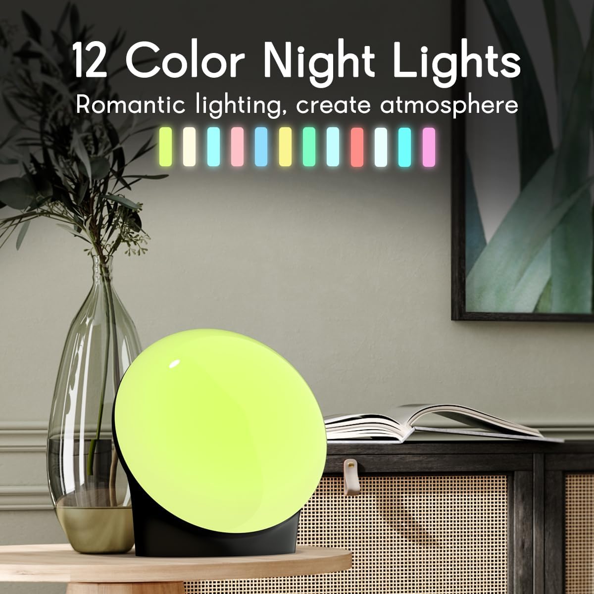BrownNoise Brown Noise Sound Machine with 30 Soothing Sound 12 Colors Night Light and White Noise Machine 36 Volume Levels 4 Timers and Mem…