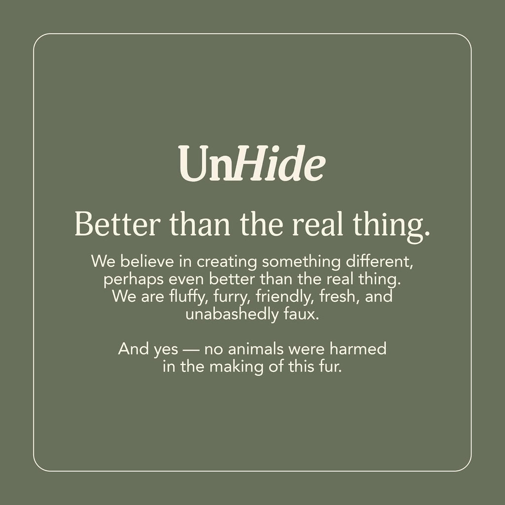 UnHide Squish Backrest Pillow - A Large Pillow with Arms for Sitting Up in Bed, Reading or Lounging - Removable, Washable Faux Fur Cover…