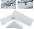 Fanwer Positioning Wedge Pillow for Side Sleeping (3 in 1), 40 Degree Triangle Bed Wedges & Body Positioners for Back Pain, Preventing Beds…