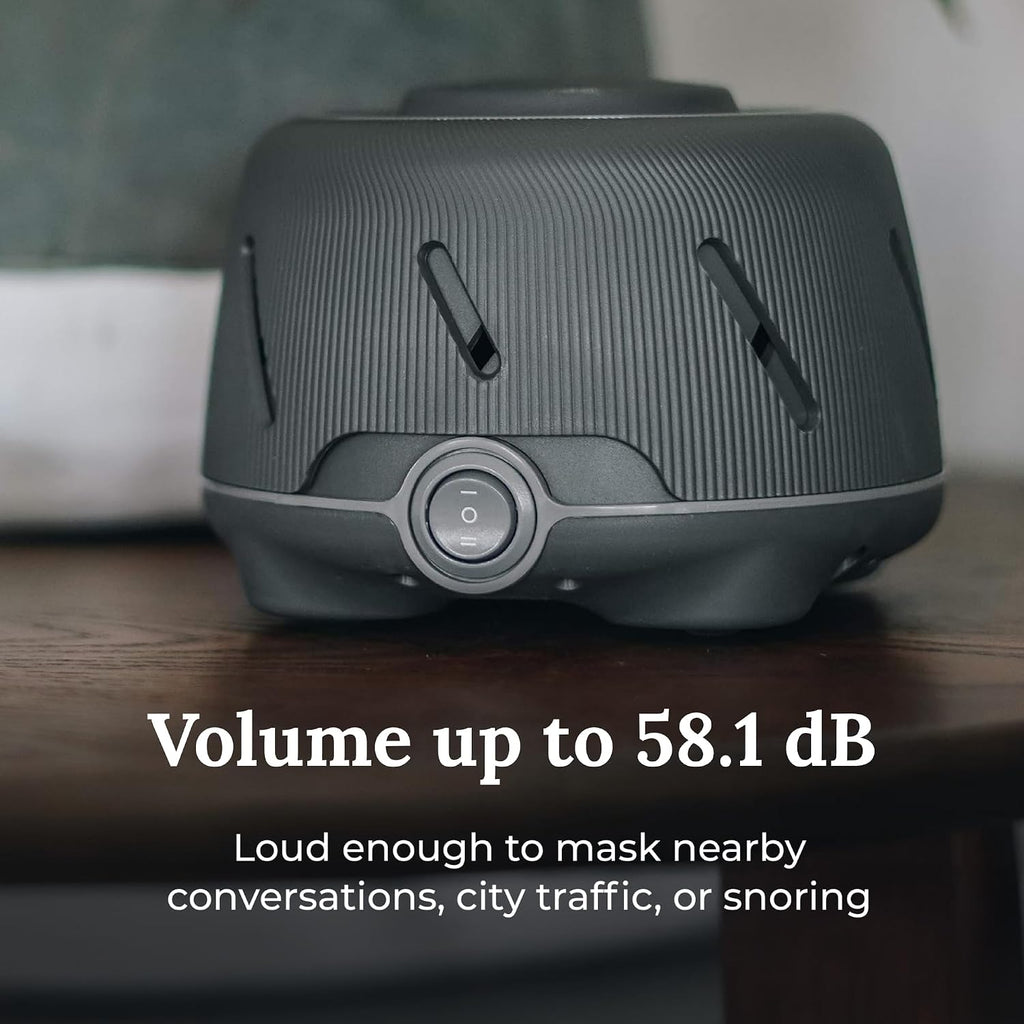 Yogasleep Dohm (Charcoal) The Original White Noise Machine, Relaxing Natural Sound from a Real Fan, Noise Cancelling for Office Privacy, Sl…