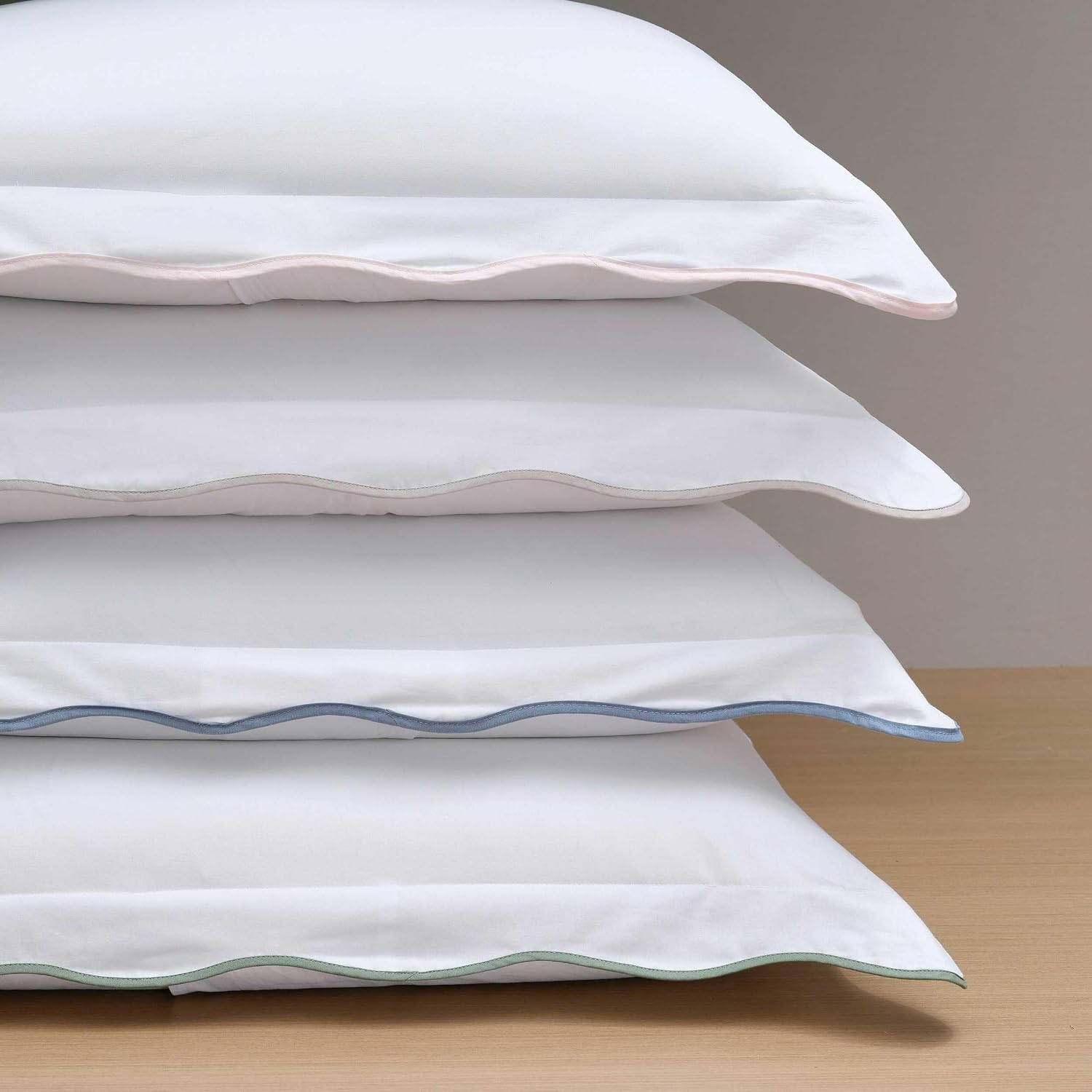 MarthaStewart Martha Stewart - Queen Duvet Cover Set, 100% Soft Cotton Bed Set with a Smooth Cotton Percale Reverse, 3 Piece Bedding with M…