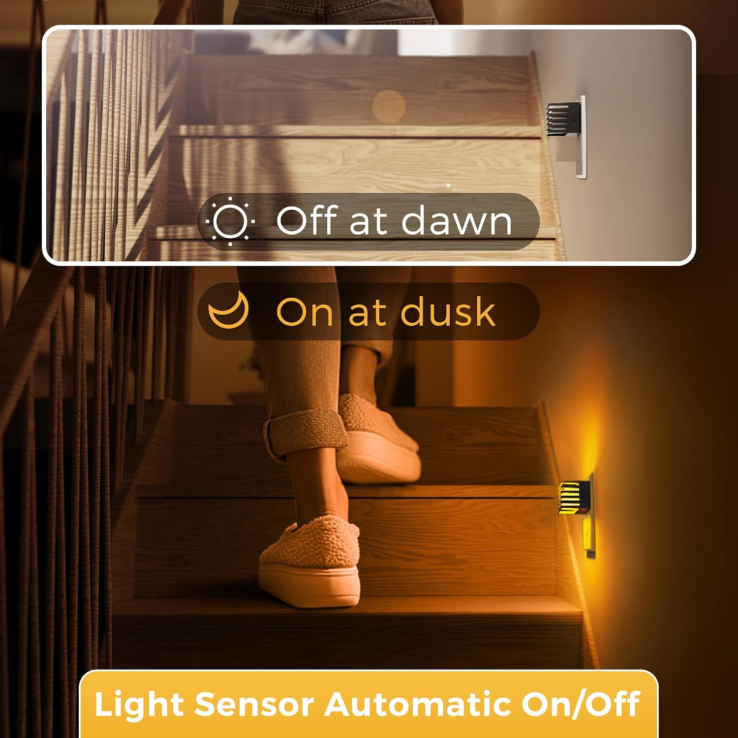 L LOHAS LED Night Lights Plug into Wall, 2 Pack Modern Night Light with Dusk to Dawn Sensor, Dimmable Plug in Night Light, Adjustable…