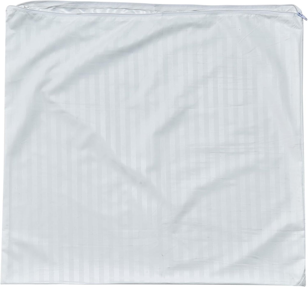 Kingnex Feather Proof 30x30 Euro Pillow Protectors Waterproof Cover for Goose Down Square Throw Pillows 1 Pack 30