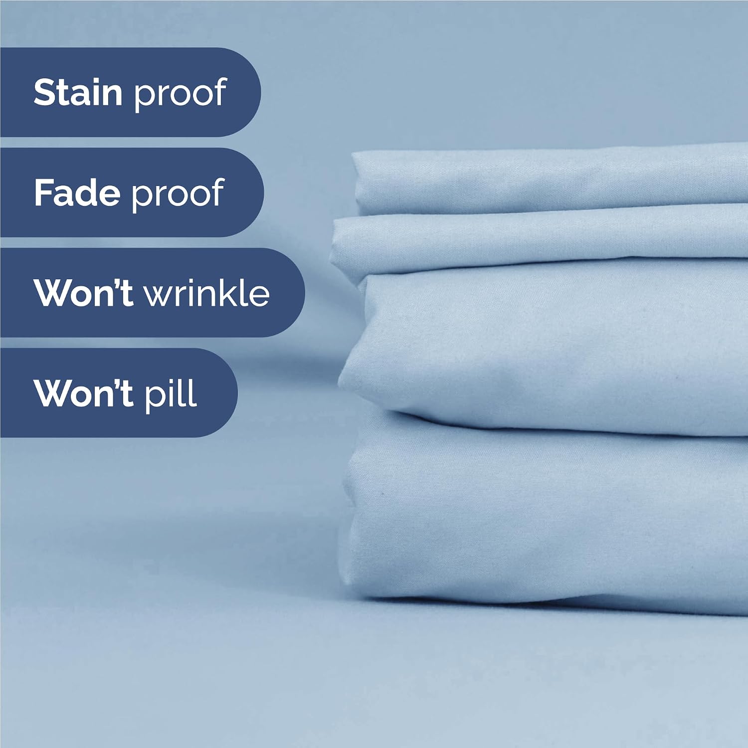Full 6 Piece Sheet Set - Comfy, Breathable & Cooling - Hotel Luxury Bedding for Women, Men, Kids, Teens and Children - 1 Flat & 1 Fitted…