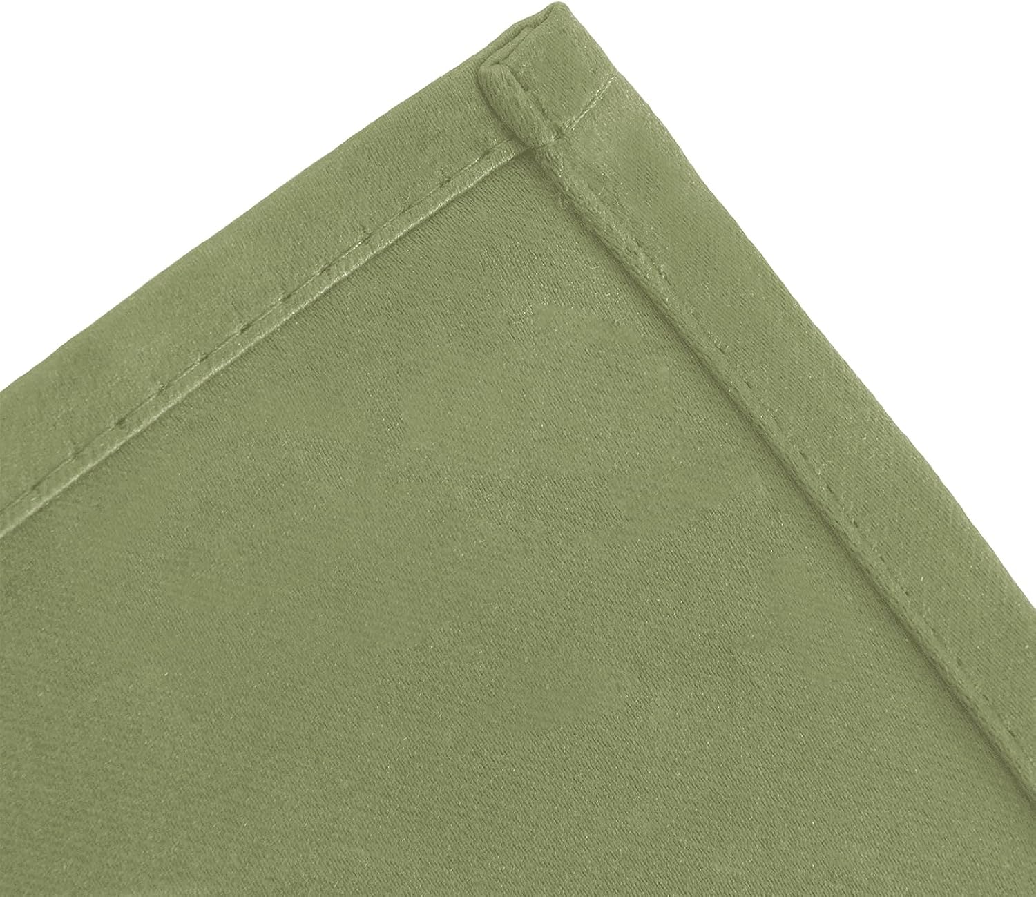 Lemomo Sage Green Thermal Blackout Curtains/52 x 54 Inch/Set of 2 Panels Room Darkening Curtains for Bedroom 54 Inch Green