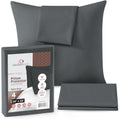 CIRCLESHOME European Pillow Protectors - 100% Cotton Breathable Pillowcases - 26 X 26 Square Pillowcases - Protects Pillows from Dirt…