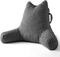 Yagamo Standard Reading Pillow for Bed Sitting Up, Backrest Pillow with Shredded Memory Foam Filling, Back Support Cushion, Bed Rest…
