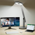 Honeywell Desk Lamp for Home Office, H6 SunturaluxTM Eye-Caring Led Desk Light, 800LM Dimmable Desk Lamp with Timer, Touch Control Tall…