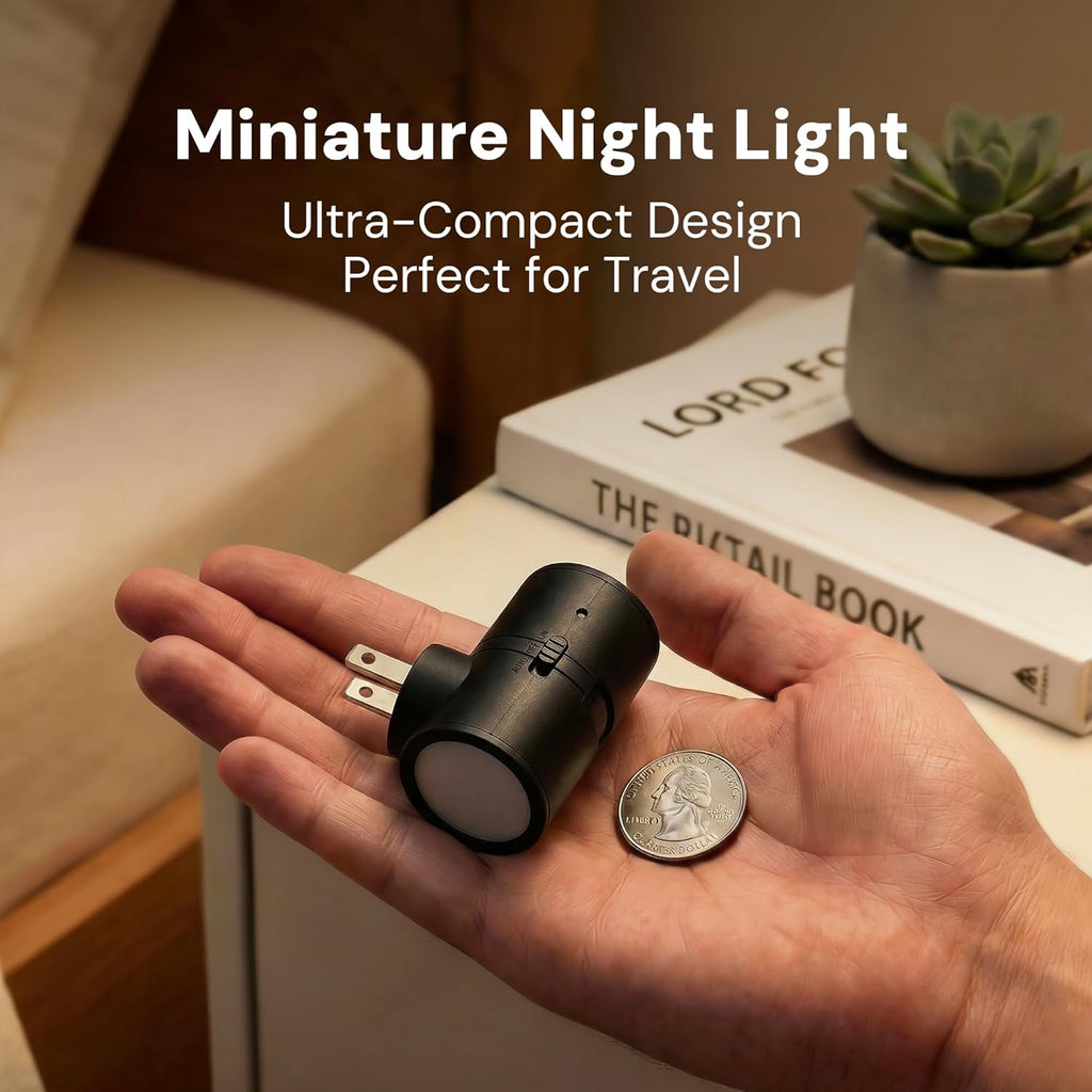 L LOHAS LED Motion Sensor Night Light, Mini Motion Activated Night Lights Plug into Wall, Rotating Motion Sensor Light Indoor…
