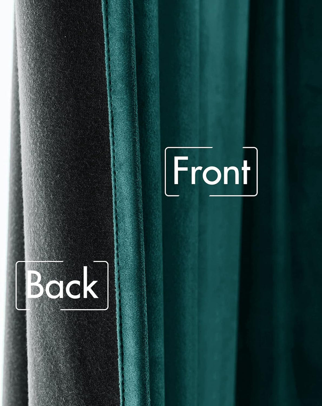 Miulee Velvet Curtains 90 inches 2 Panels Luxury Blackout Curtains for Bedroom Living Room Thermal Insulated Home Decor Super Soft Elegant…