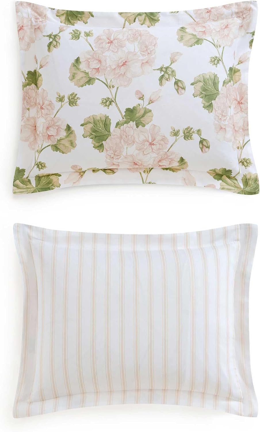 MarthaStewart Martha Stewart - Twin Duvet Cover Set, 100% Silky Smooth Cotton Sateen Bedding, 2 Piece Bed Set with Matching Pillowcase (Ger…