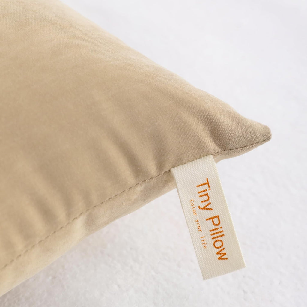 Ntbay Tiny Pillows, Down Alternative 7"x11" Microfiber Mini Pillow for Travel, Pets, Soft Machine Washable Small Pillows for Neck, Wrist, L…