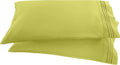 Elegantcomfort Elegant Comfort 1500 Thread Count Embroidered Egyptian Quality Microfiber - Luxurious Silky Soft, Wrinkle and Fade Resistant…
