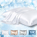 Avolare Cooling Pillow Cases, Softer Than Silk Pillow Cases, 2 Pack Cooling Pillowcases for Hot Sleepers with Zipper, Gentle on Hair and Sk…