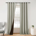 NICETOWN Plylux Blackout Curtains 95" Long for Office Dining Room, Thermal Insulated Sound Reducing Light Block Curtain Panels for…