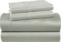 Ambra Linens 100% Organic Cotton Sheets King Size - 4 PC Organic King Size Sheets Set - Soft, Comfy, Breathable & Cooling - 16” Deep Pocket…
