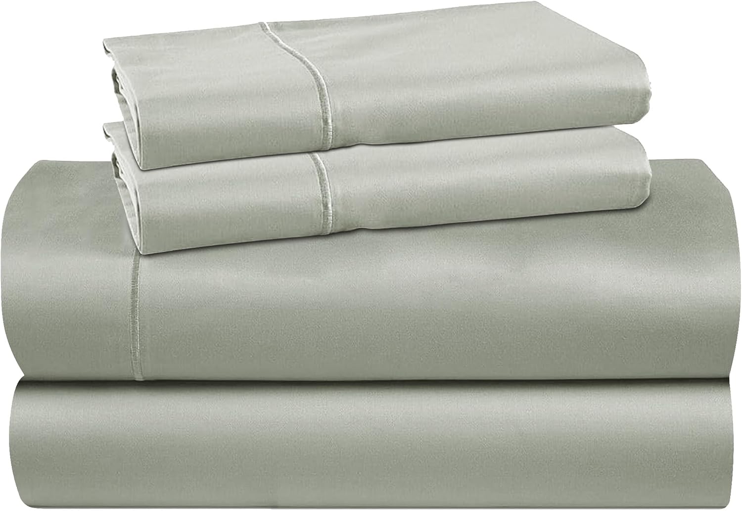 Ambra Linens 100% Organic Cotton Sheets King Size - 4 PC Organic King Size Sheets Set - Soft, Comfy, Breathable & Cooling - 16” Deep Pocket…