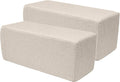 MMuteTouch 2 Pack Couch Arm Rest Pillow, 8''x8''x20'' Linen Cover, High Density Foam Armrest Cushion, Removable & Washable Elbow Support fo…