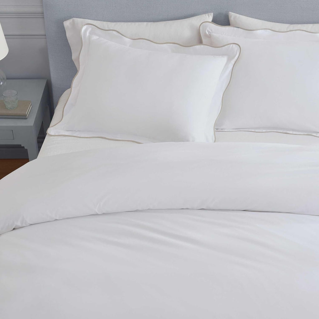 MarthaStewart Martha Stewart - King Duvet Cover Set, 100% Soft Cotton Bed Set with a Smooth Cotton Percale Reverse, 3 Piece Bedding with Ma…