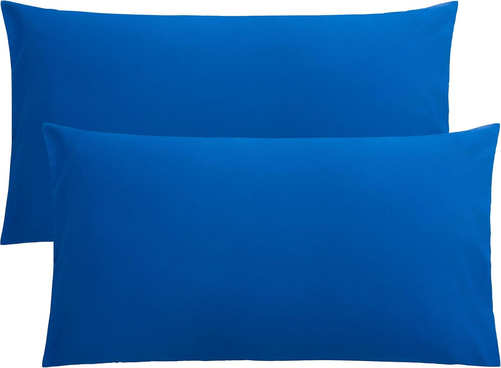 FLXXIE King Pillow Cases Set of 2, Soft Microfiber Pillow Covers with Envelope Closure, Wrinkle, Fade and Stain Resistant Pillowcases…