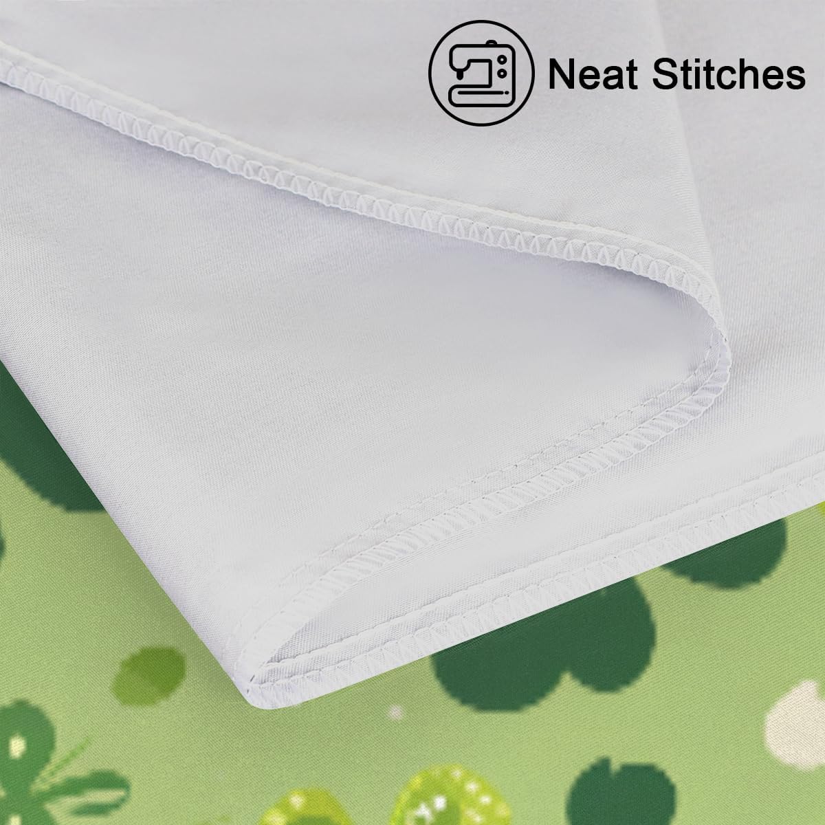 Green St. Patrick's Shamrock Satin Pillowcase for Hair and Skin Soft Silk Pillow Cases with Envelope Closure Cooling Pillow Case Slip…