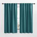 NICETOWN RV Curtains for Camper Windows - (Sea Teal Color) 42x50 Inch, 2 Panels Set, Thermal Insulated Room Darkening Blackout…