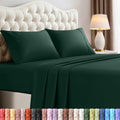 Utopiabedding Utopia Bedding Queen Size Sheet Set – 4 Piece Bed Sheets, Soft and Breathable Microfiber, Includes 1 Fitted Sheet, 1 Flat She…