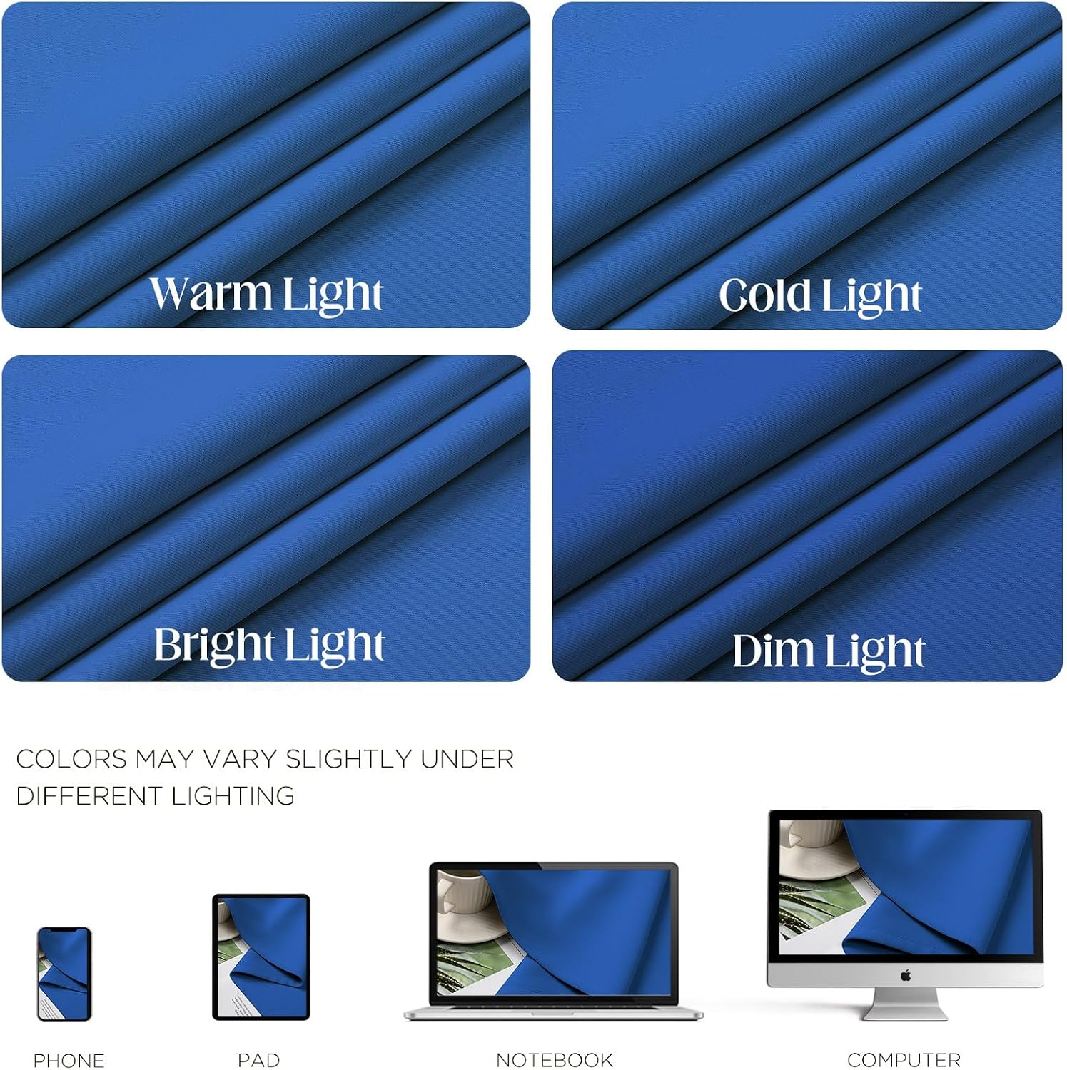 CUCRAF Blackout Curtains 63 inch Length 2 Panels Set, Room Darkening Drapes for Living Room Bedroom, Thermal Insulated Light Blocking…