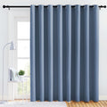 NICETOWN Lower Noise Room Divider Curtain Screen Partitions, Blackout Sound Reducing Room Curtain Panel for Doorway/Glass Window/Sliding…