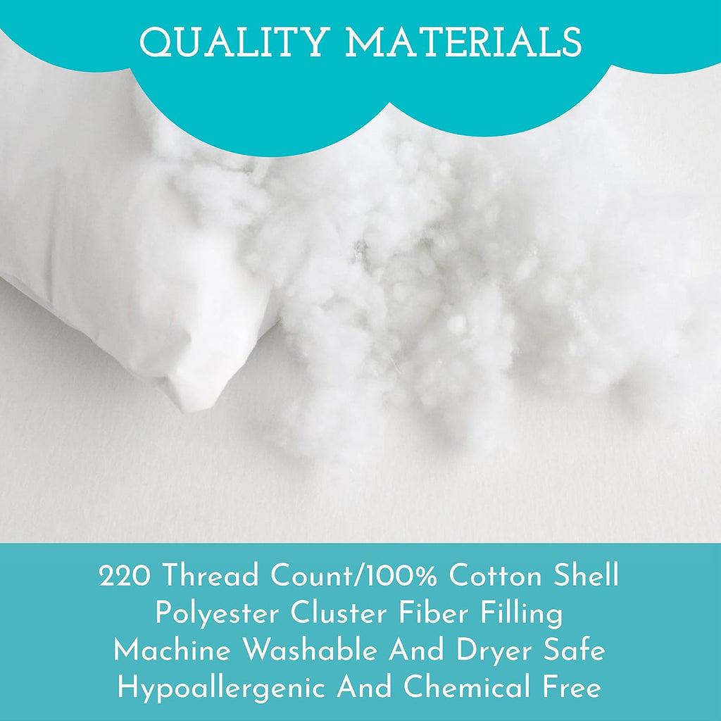 Little Sleepy Head Youth Pillow 16x22 - Soft & Hypoallergenic Bed Pillow Youth Pillows for Sleeping Age 5-10 - Snugly Designed Youth Neck…