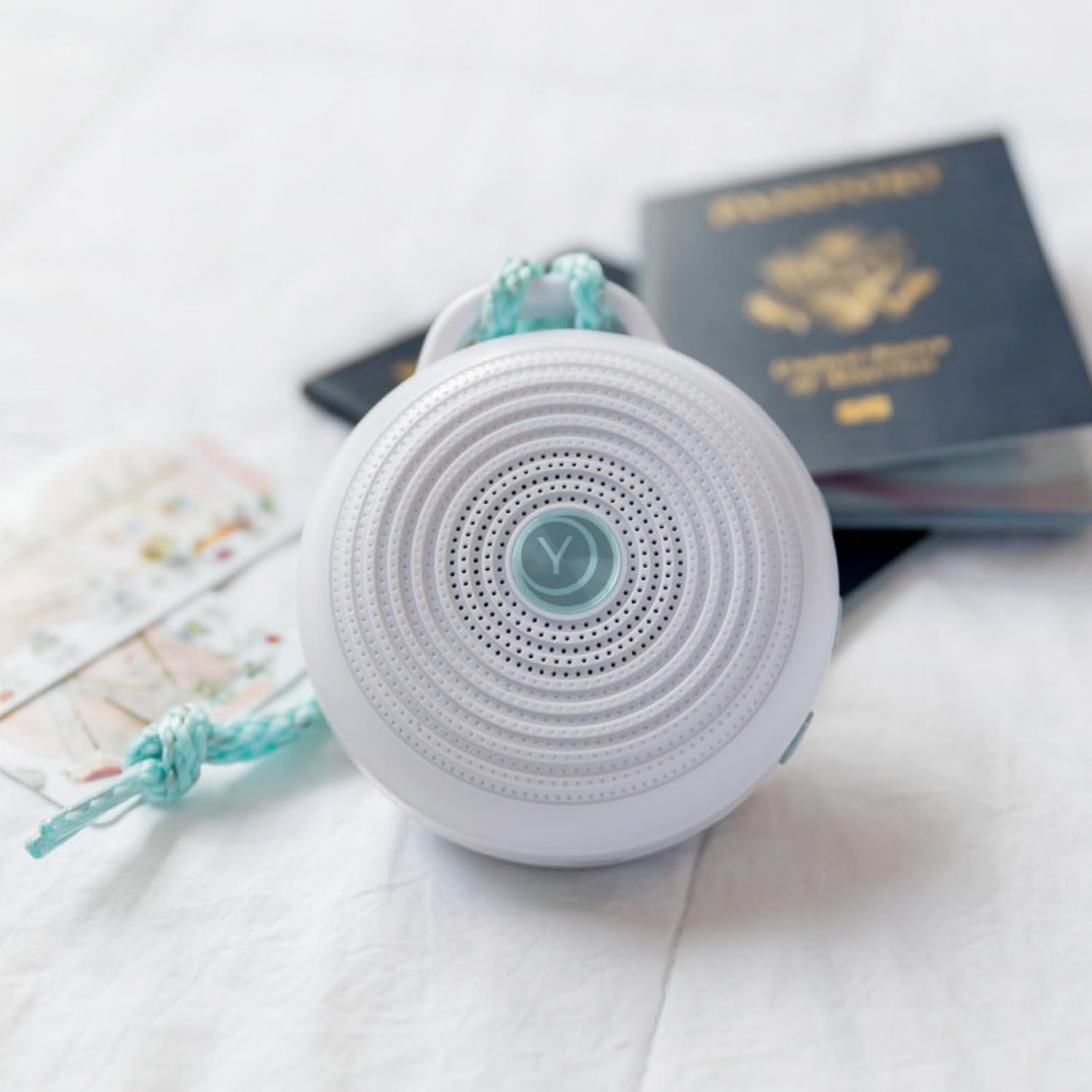 Yogasleep Rohm Portable White Noise Sound Machine, 3 Soothing Natural Sounds with Volume Control, Sleep relaxation For Adults, Kids &…