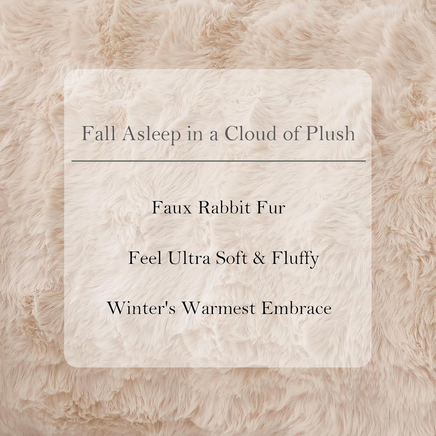 Chumerry Khaki Faux Fur Body Pillowcase Ultra Soft Fluffy Shabby Plush Pillow Cover for Bed Couch Sofa Striped Plaid Decorative Beige Mocha…