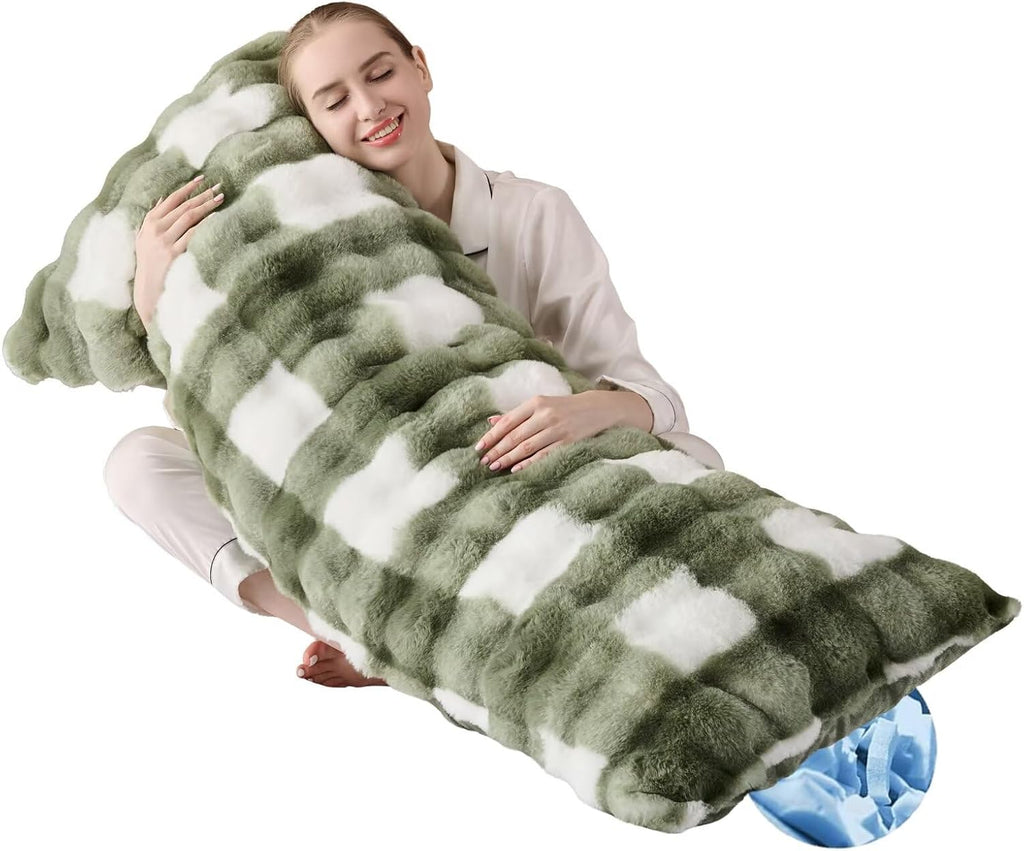 MeadowSkyHome Full Body Pillow 20x54 Inch, Memory Foam Pregnancy Pillow for Side Sleepers, Orthopedic Back Support Maternity Pillow for Women…