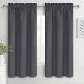 Dwcn Blackout Curtains for Bedroom 72 Inch Length 2 Panels Set, Solid Thermal Insulated Energy Saving Rod Pocket Window Treatment Curtains…