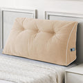 Sasttie Headboard Pillow Twin/Twin XL, Wedge Pillow Headboard for Dorm, Triangular Daybed Backrest Cushion for Sitting or Reading in Bed, w…
