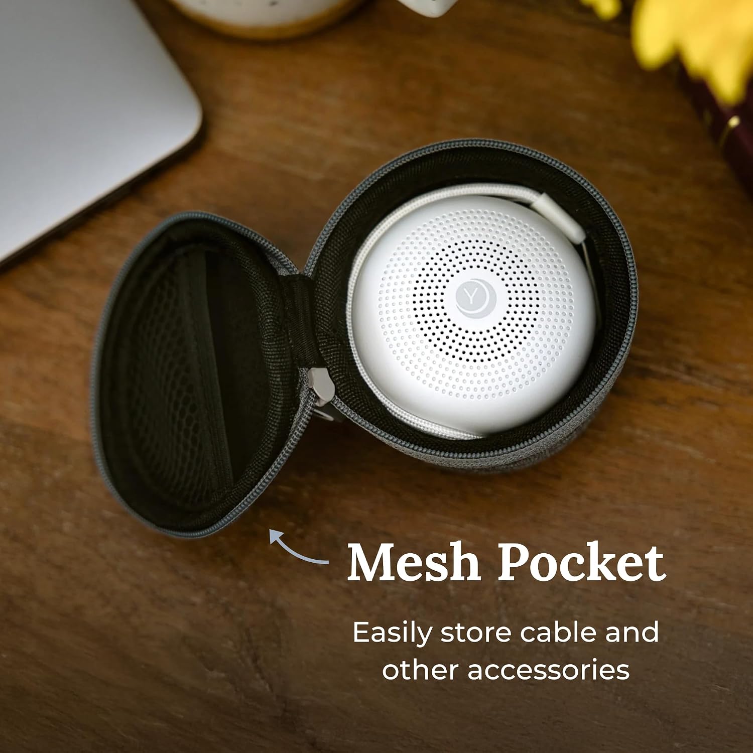 Yogasleep Crush-Resistant Travel Case for Travel Mini White Noise Sound Machine, Provides Protection While Traveling, Double Stitch…