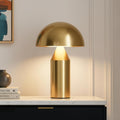 Brightech Venus Mushroom Table Lamp - Modern Lamp for Living Room, Bedroom Side/End Table - Dimmable, Unique Side Table LED Lamp Shade…