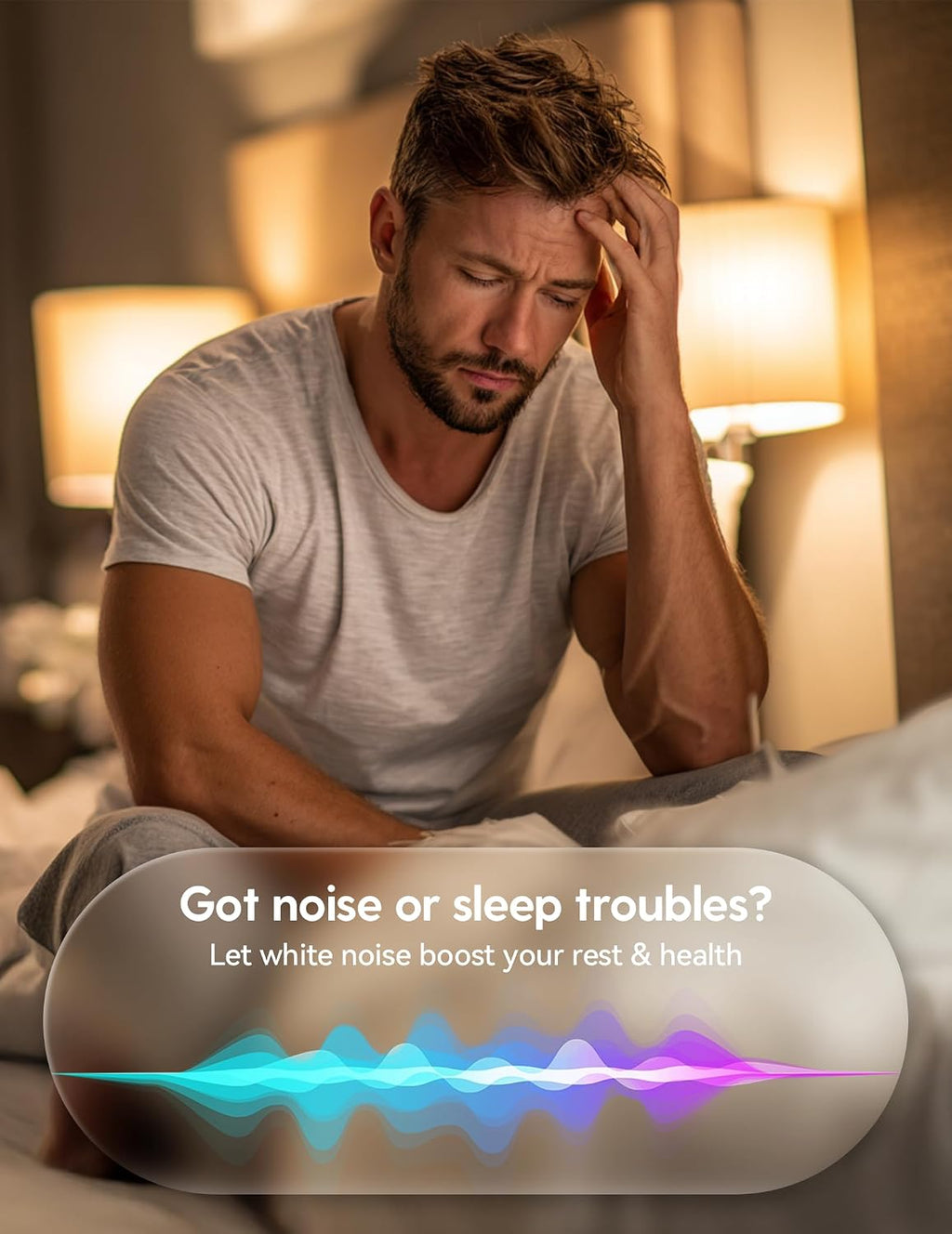 Babelio White Noise Sound Machine (Pocket Mini Pro) | 1000mAh Large Battery, 25 Non-looping Sounds for Adults, Kids & Babies, Timer, Memory…